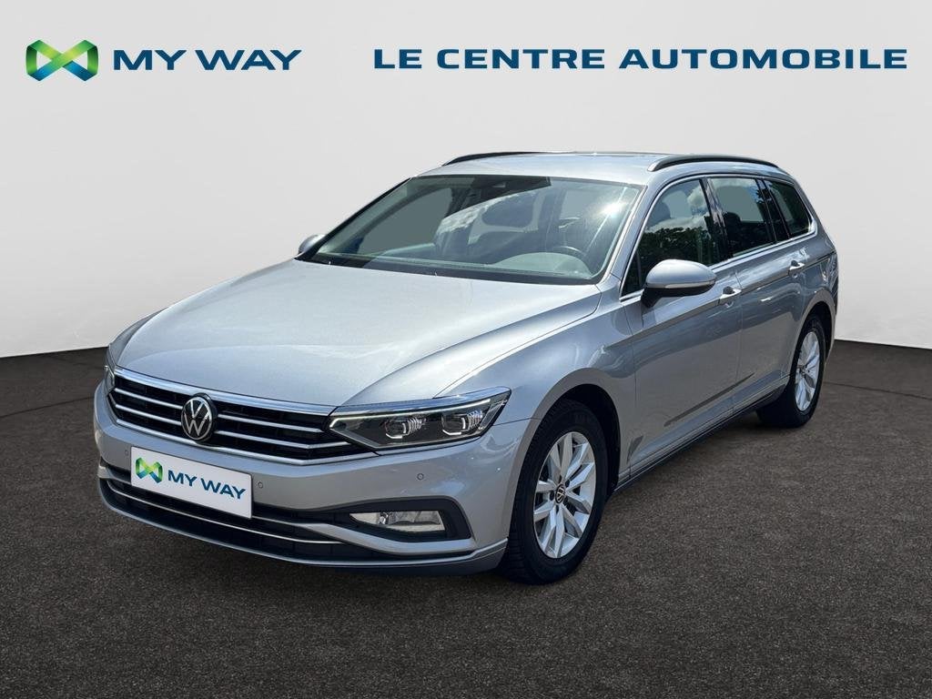 Volkswagen Passat Variant Passat SW 2.0 TDi SCR Style Busine, Autos, Argent ou Gris, Automatique, Cruise Control, Passat
