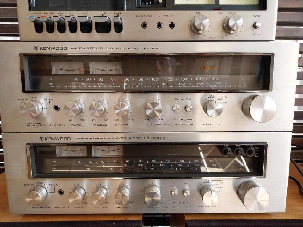Amplificateur Tuner Kenwood KR 4070, TV, Hi-fi & Vidéo, Amplificateurs & Ampli-syntoniseurs, Comme neuf, Stéréo, Moins de 60 watts