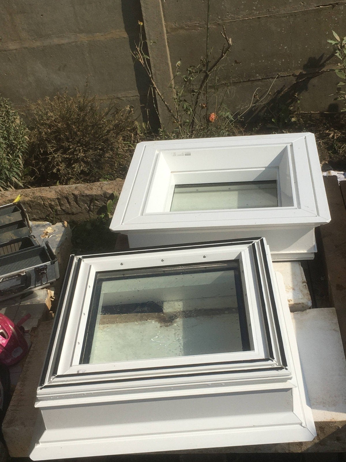 châssis toiture plate, Bricolage & Construction, Enlèvement, Neuf, Fenêtre de façade ou Vitre, Double vitrage