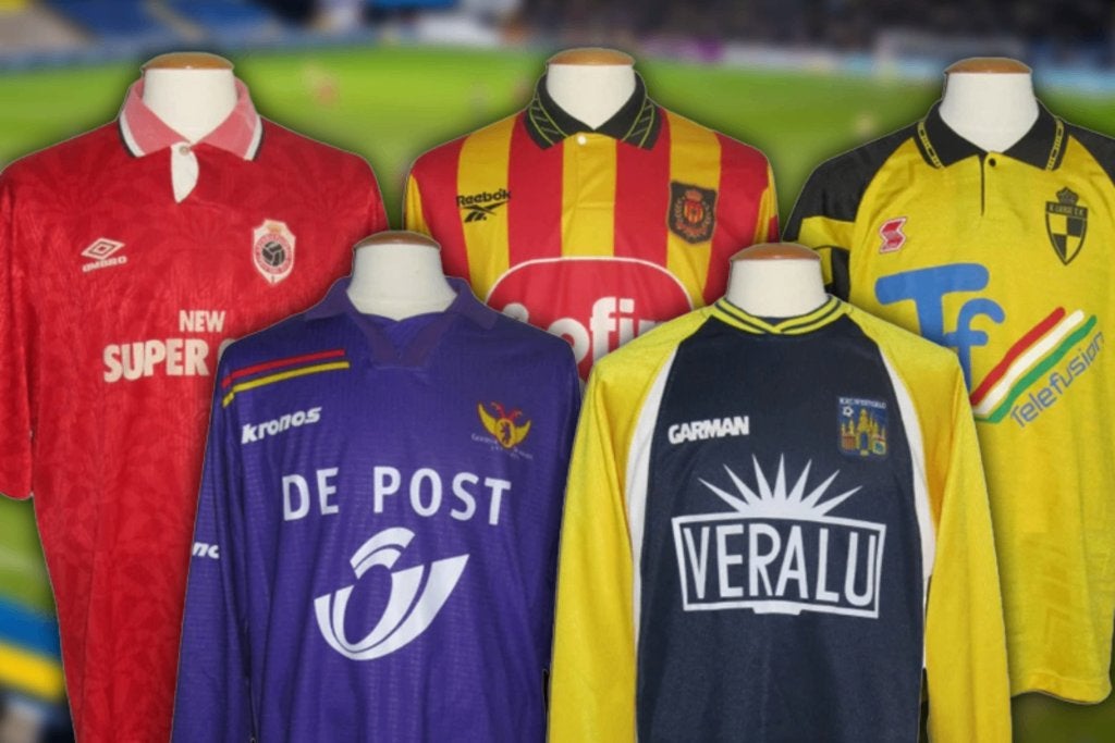 100+ Belgische voetbalshirts, Ophalen of Verzenden, Zo goed als nieuw, Shirt