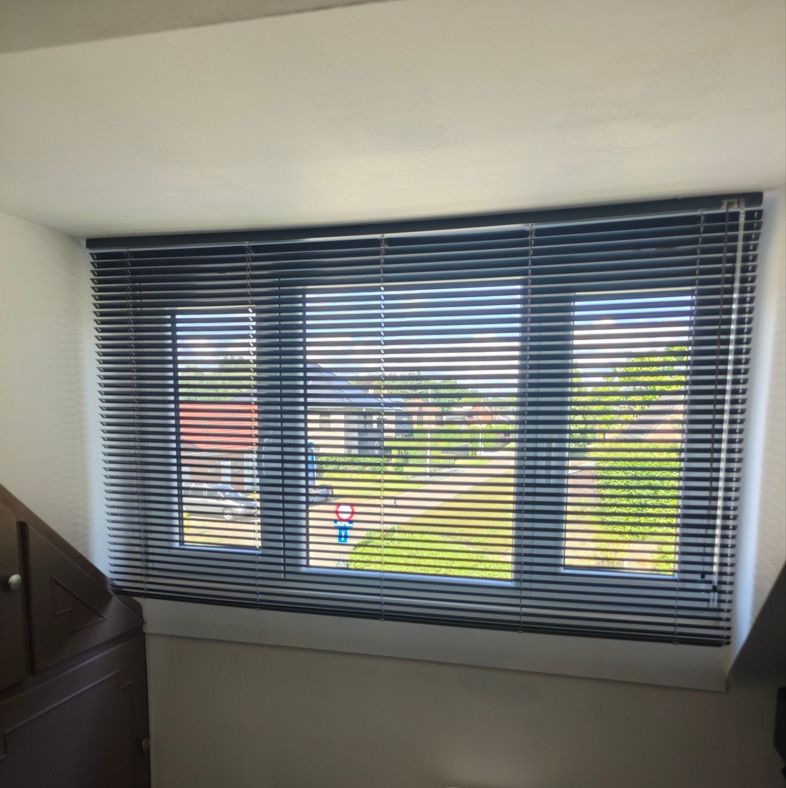 Mooie grijze aluminium lamellen., Huis en Inrichting, Ophalen, Lamellen