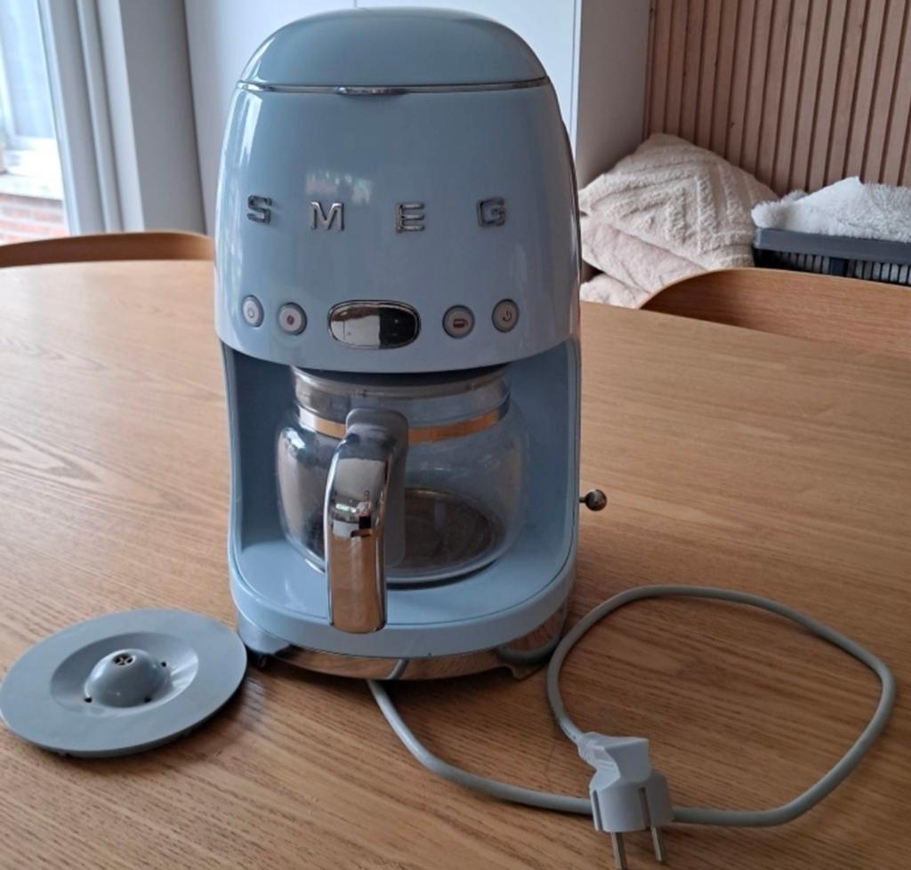 SMEG koffiezet lichtblauw, Ophalen