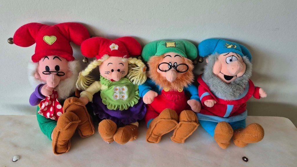 Kabouter Plop - knuffels, Ophalen of Verzenden, Zo goed als nieuw, Pop