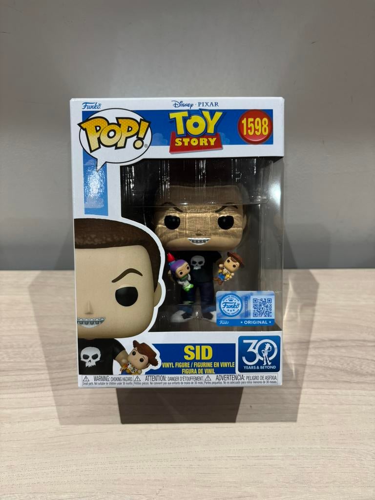 Funko Pop! Sid #1598 – Disney Pixar Toy Story 30 Years, Verzamelen, Ophalen of Verzenden, Zo goed als nieuw