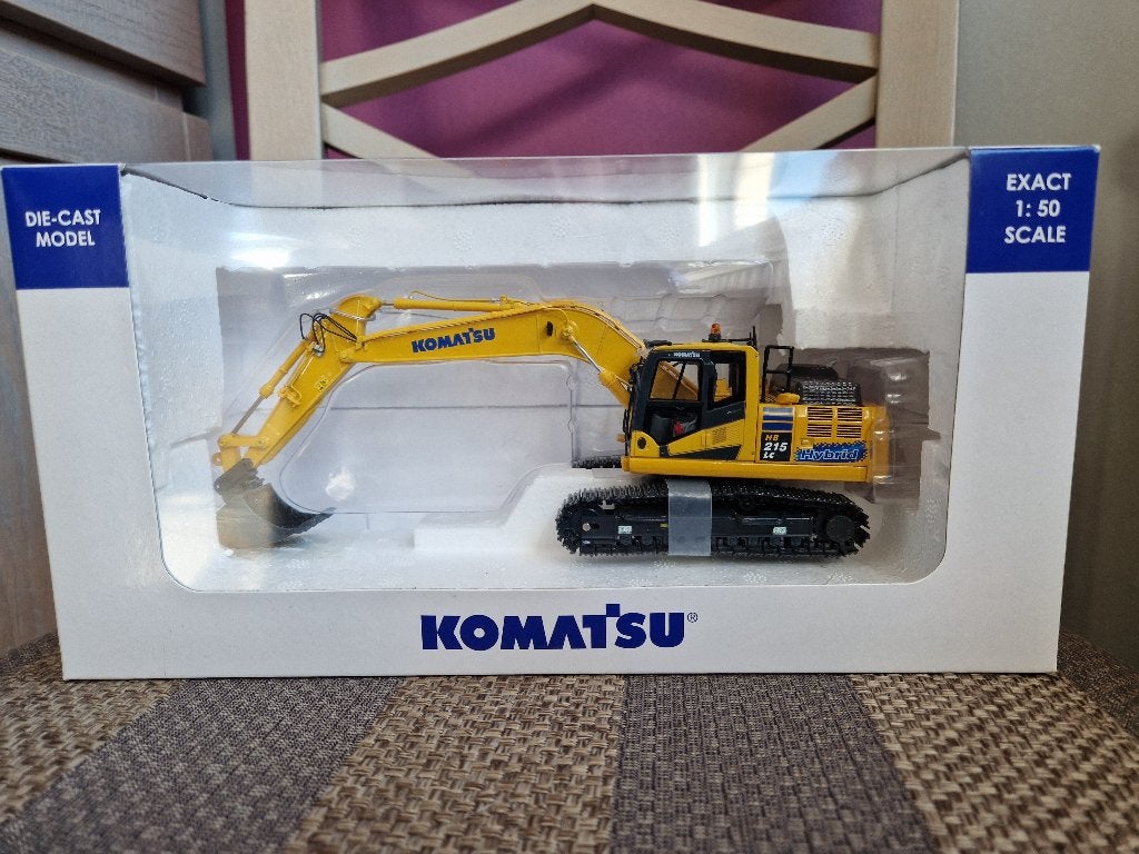 Miniature Komatsu HB215LC-3 Hybrid excavator 1:50 miniature, Hobby & Loisirs créatifs, Voitures miniatures | 1:50, Neuf, Grue, Tracteur ou Agricole