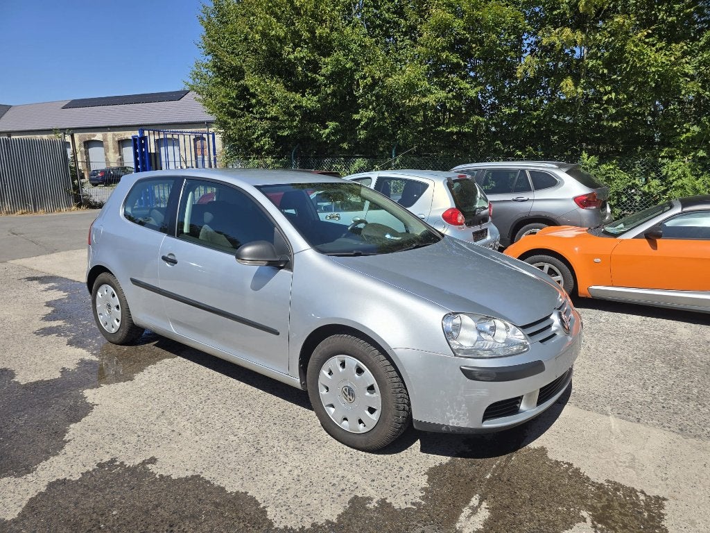 Volkswagen golf 5 1400 essence 1prop 167000km clim GARANTIE, Autos, Argent ou Gris, Achat, Entreprise, Noir