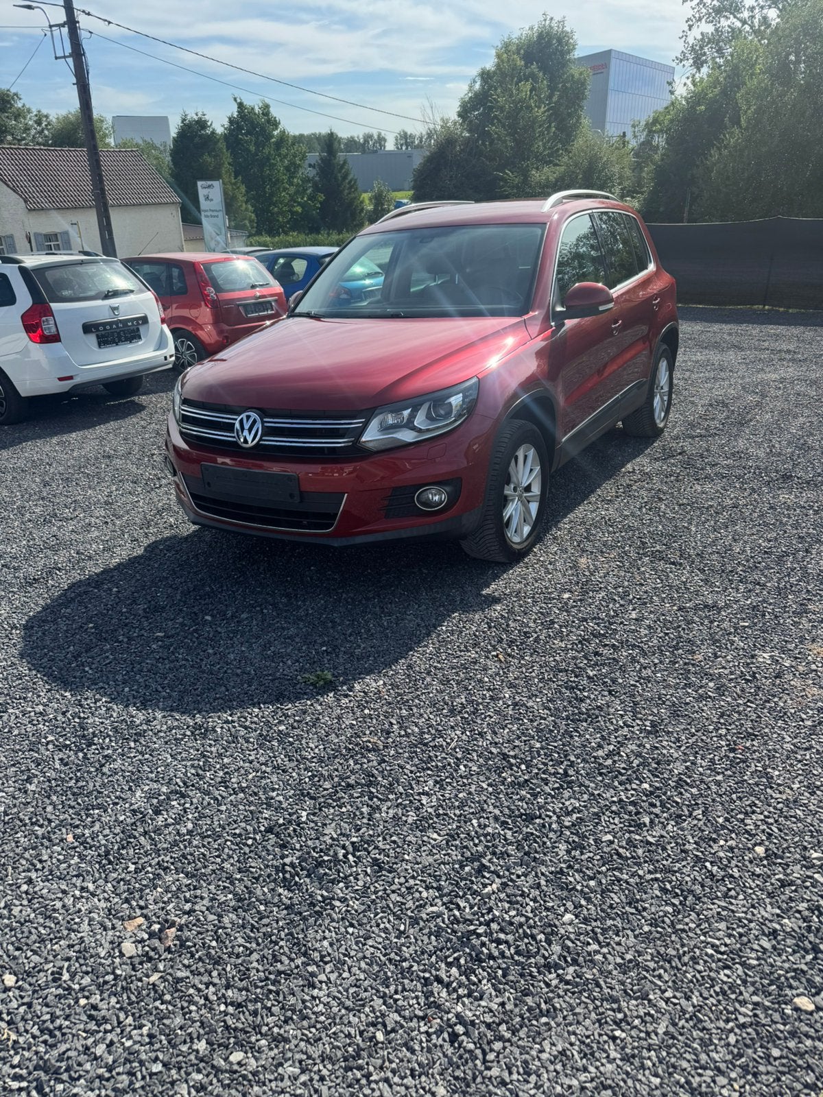 Vw tiguan 4x4 2.0 benzine km132715 bj2012 1jaar garantie, Auto's, Parkeersensor, Euro 5, Bedrijf, Handgeschakeld