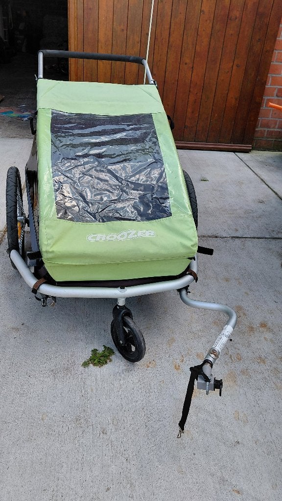 Fietskar croozer voor 2 kindjes, Ophalen, Gebruikt, Croozer, Kinderkar
