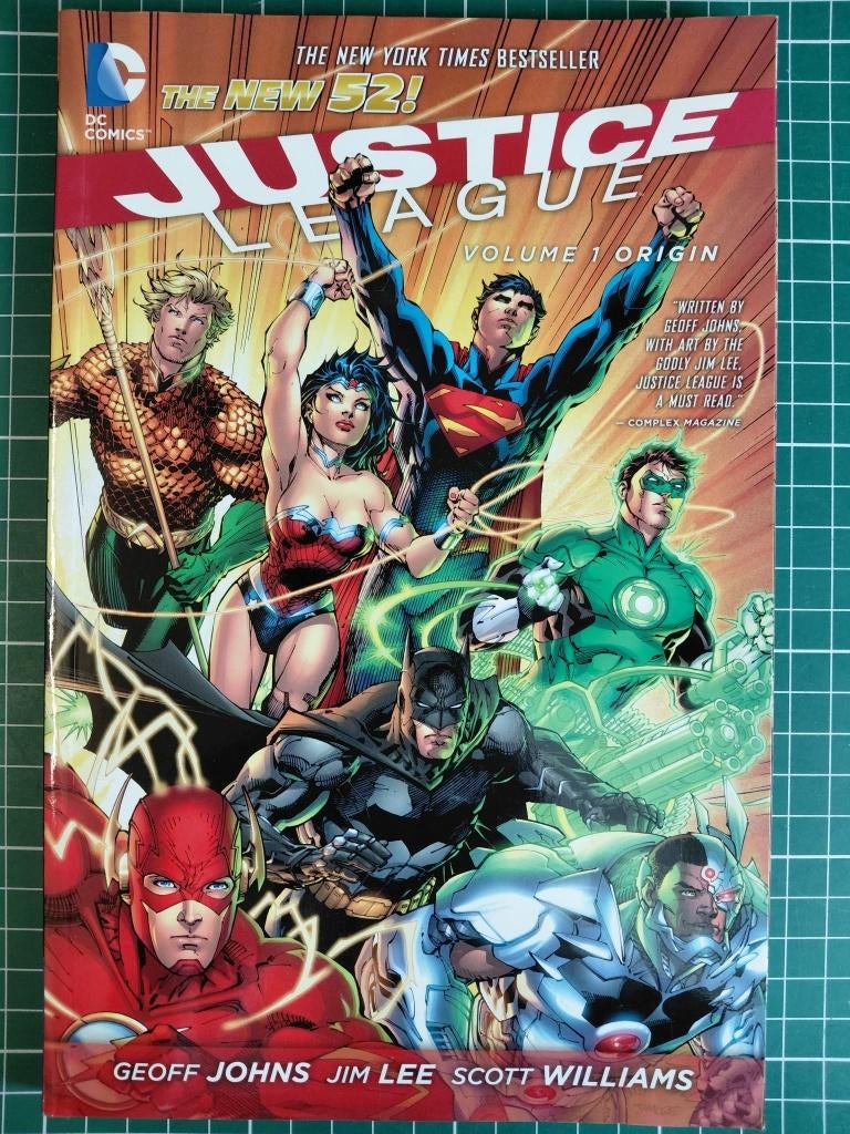 Justice League Vol 1 origin, Boeken, Strips | Comics, Eén comic, Ophalen of Verzenden, Zo goed als nieuw