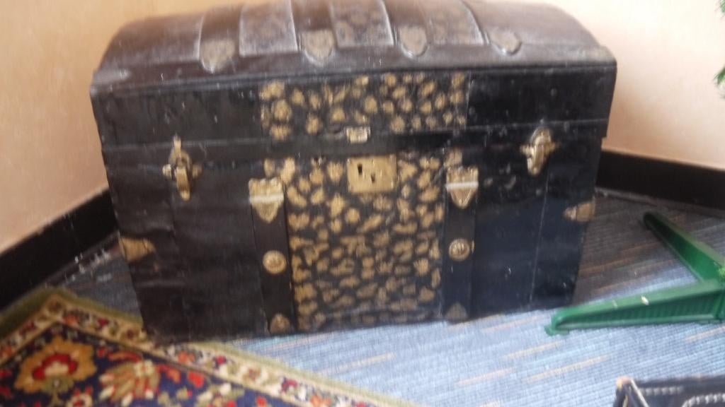 houten kist, Ophalen, Minder dan 50 cm, Gebruikt, 50 tot 100 cm