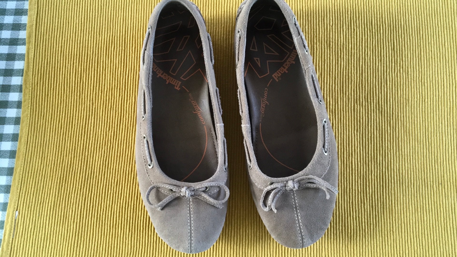 Mocassins daim, Enlèvement, Comme neuf, Sabots