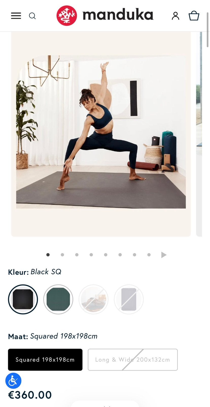 Manduka PRO Extra grote yogamat, Sports & Fitness, Enlèvement, Comme neuf, Tapis de yoga