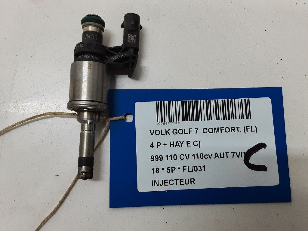 INJECTOR BRANDSTOF Volkswagen Golf VII (AUA) (04E906036AE), Gebruikt, Volkswagen, Mevr. I. Hauben, Rue de l'Espoir 34 34
4030  GRIVEGNÉE, BE