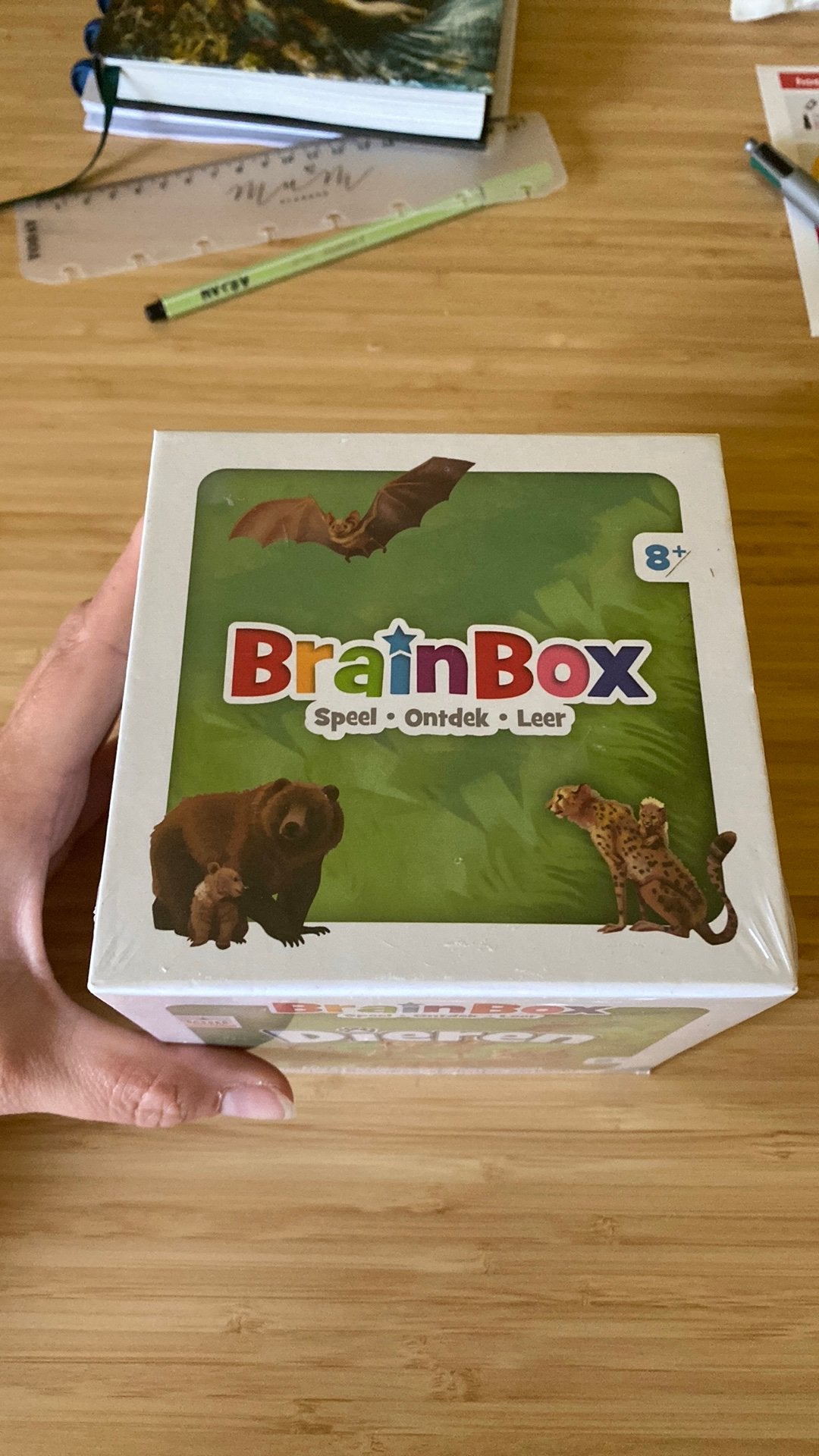 Spel brainbox, Ophalen, Nieuw