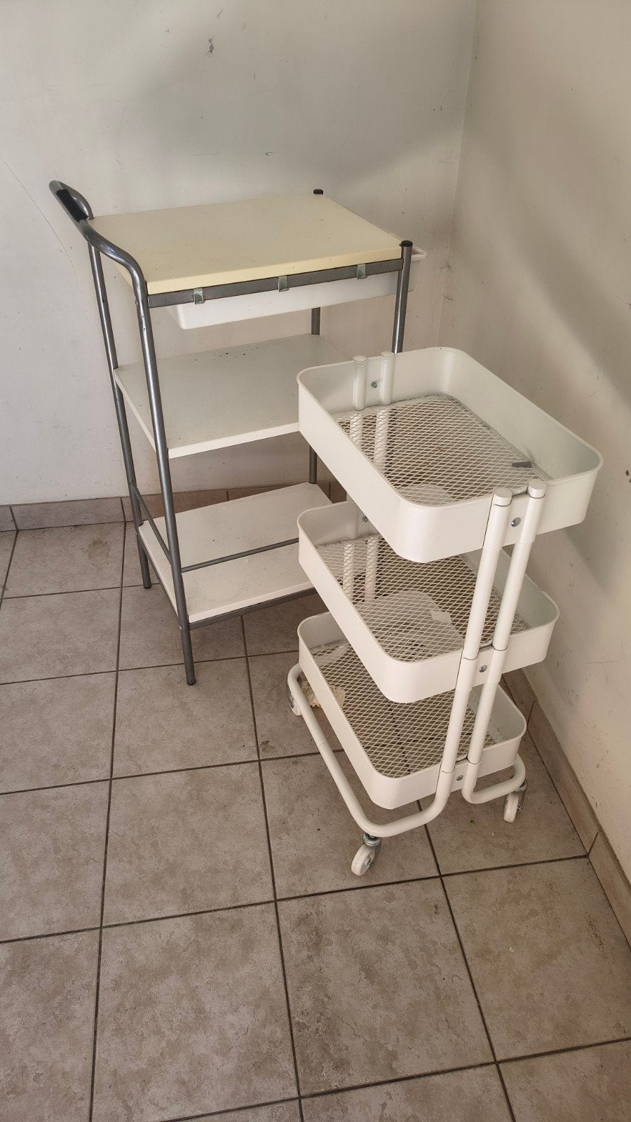 rekjes keuken, Ophalen, Metaal