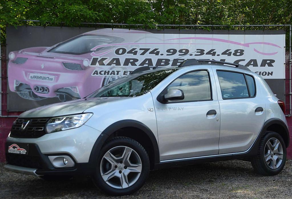 Dacia SANDERO Stepway 0.9TCe NAV CAM CLIM CRUIS 5.365KM, Autos, Dacia, Argent ou Gris, Achat, Euro 6, Entreprise