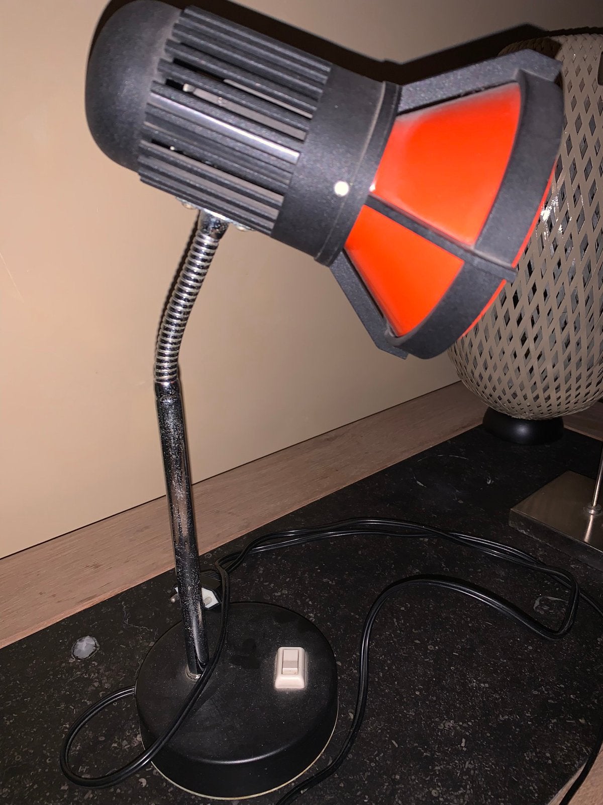 Vintage lamp, Ophalen of Verzenden, Zo goed als nieuw, Vintage