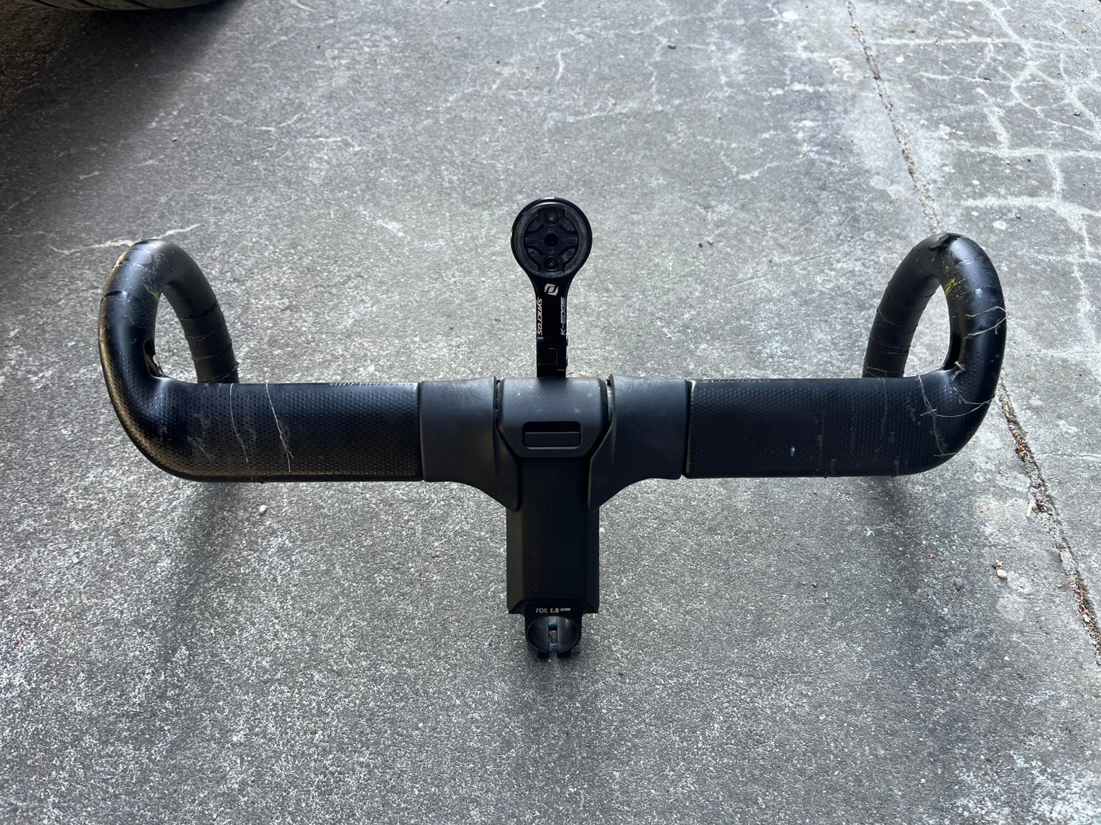 Volant pneumatique Syncros avec tige 110, Enlèvement, Comme neuf, Guidon