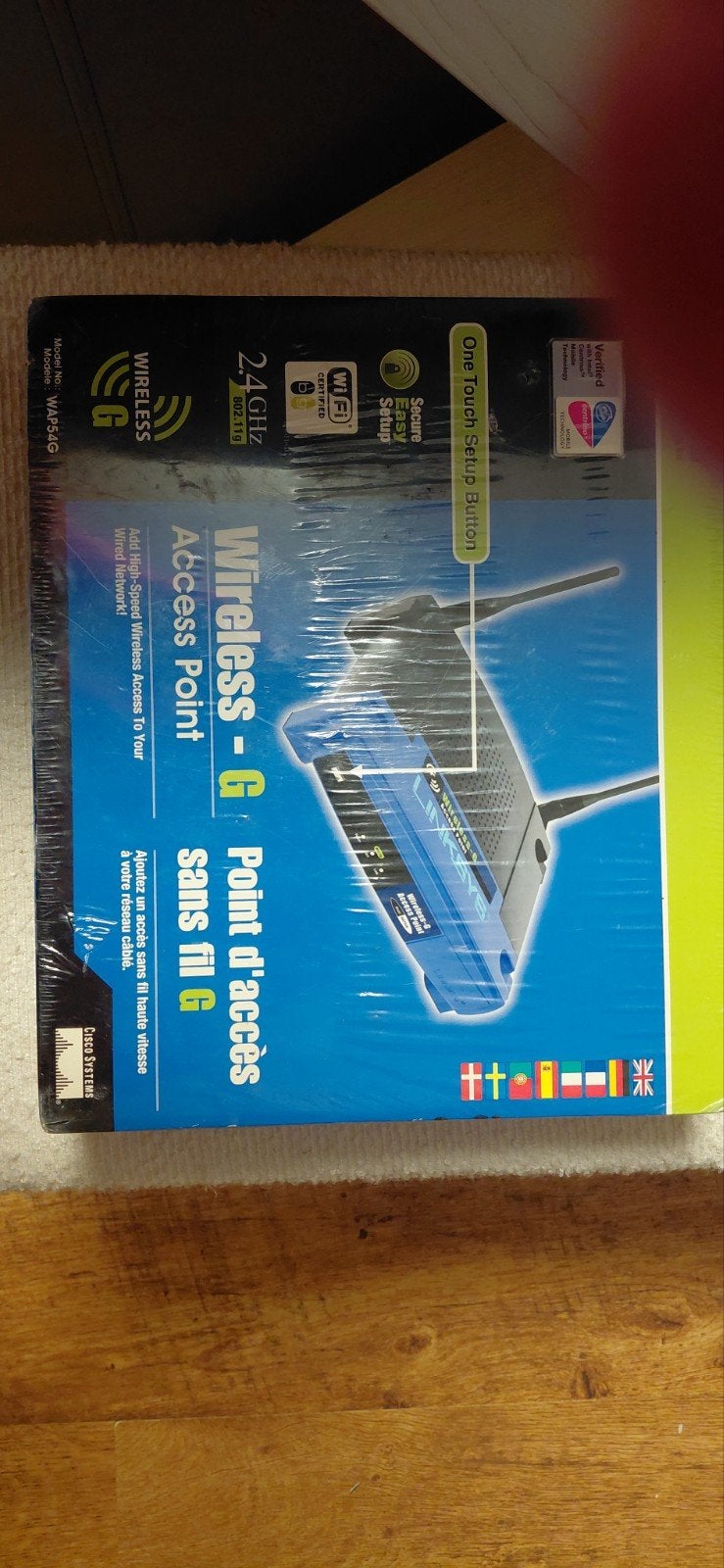 Linksys Wireless Access Point 802.11g, Computers en Software, Ophalen of Verzenden, Linksys