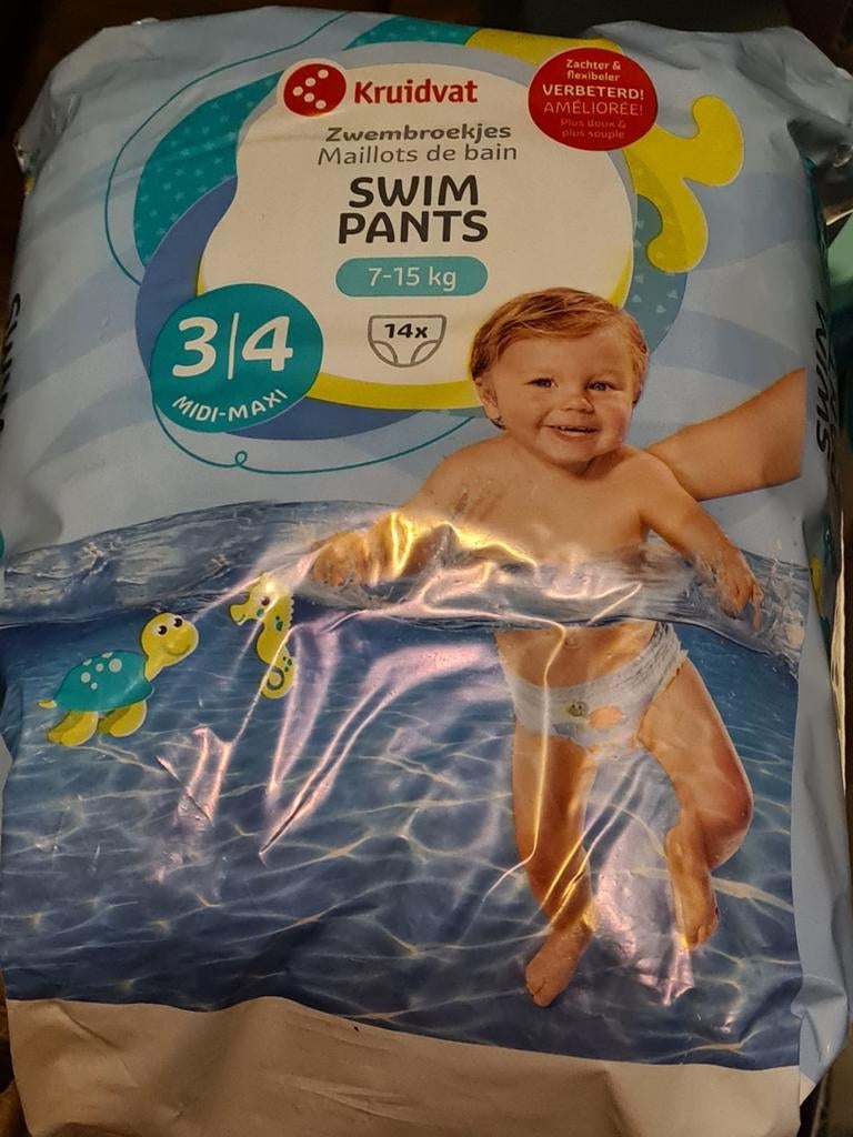 Zwemluier maat 3-4, Kinderen en Baby's, Ophalen