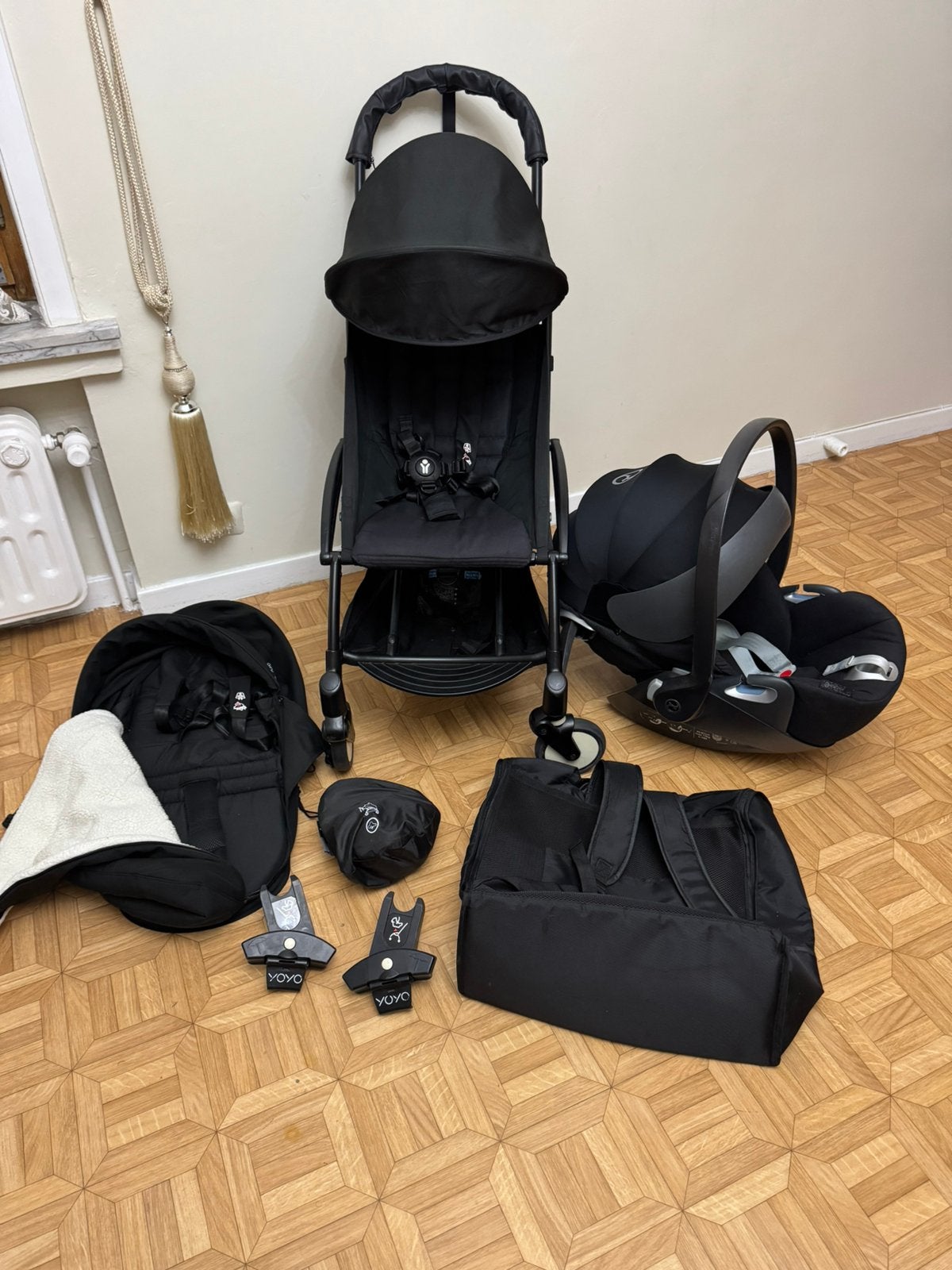 Poussette YoYo 2 complet des la naissance comme neuf️, Enlèvement, Comme neuf, Poussette