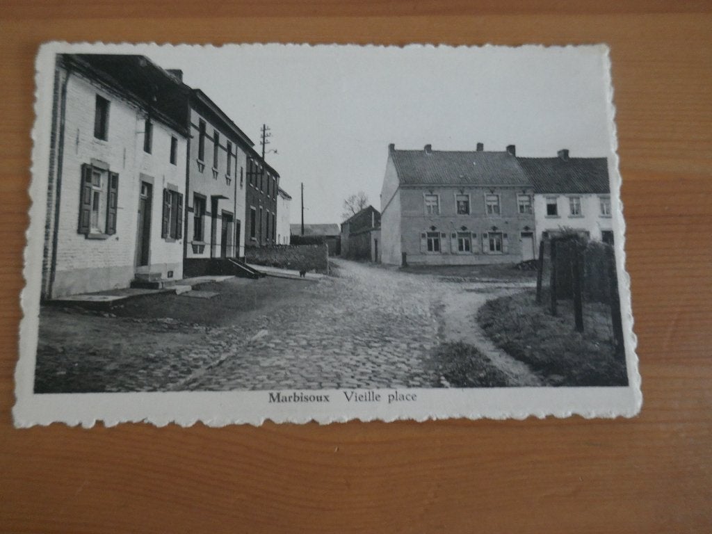 Villers, la ville, Marbisoux, vieille place, Envoi, Non affranchie, Brabant Wallon