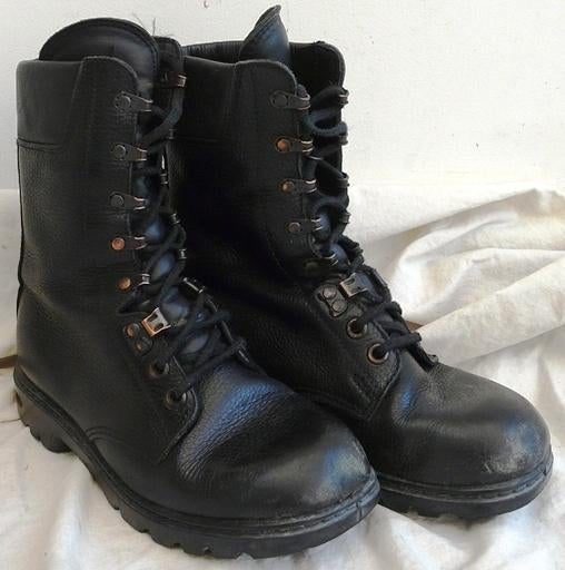 Schoenen / Laarzen, Gvt, M90, Zwart, maat 38M, KL, 1990s.(1), Verzamelen, Militaria | Algemeen, Ophalen of Verzenden, Landmacht