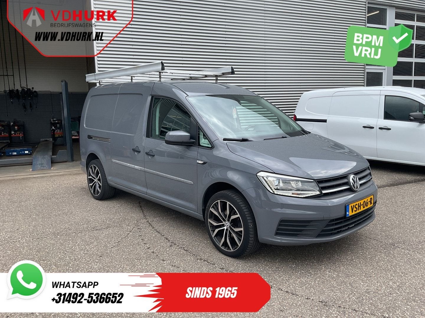 Volkswagen Caddy Maxi 2.0 TDI 100 pk DSG Aut. APK 1-'27/ Rie, Auto's, Automaat, Parkeersensor, Bedrijf, Diesel
