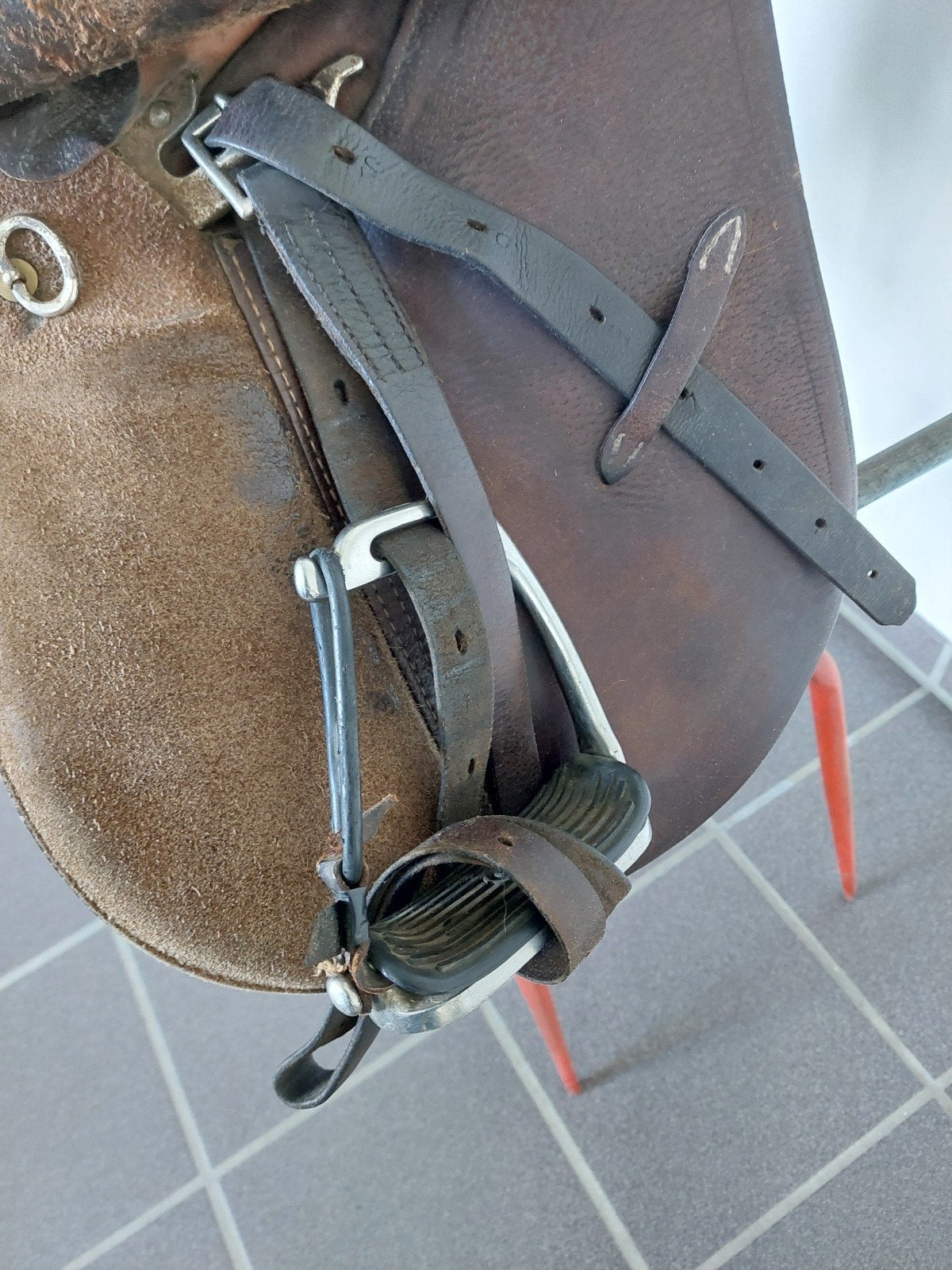 zadels, Ophalen, Gebruikt, Kieffer, Zwart