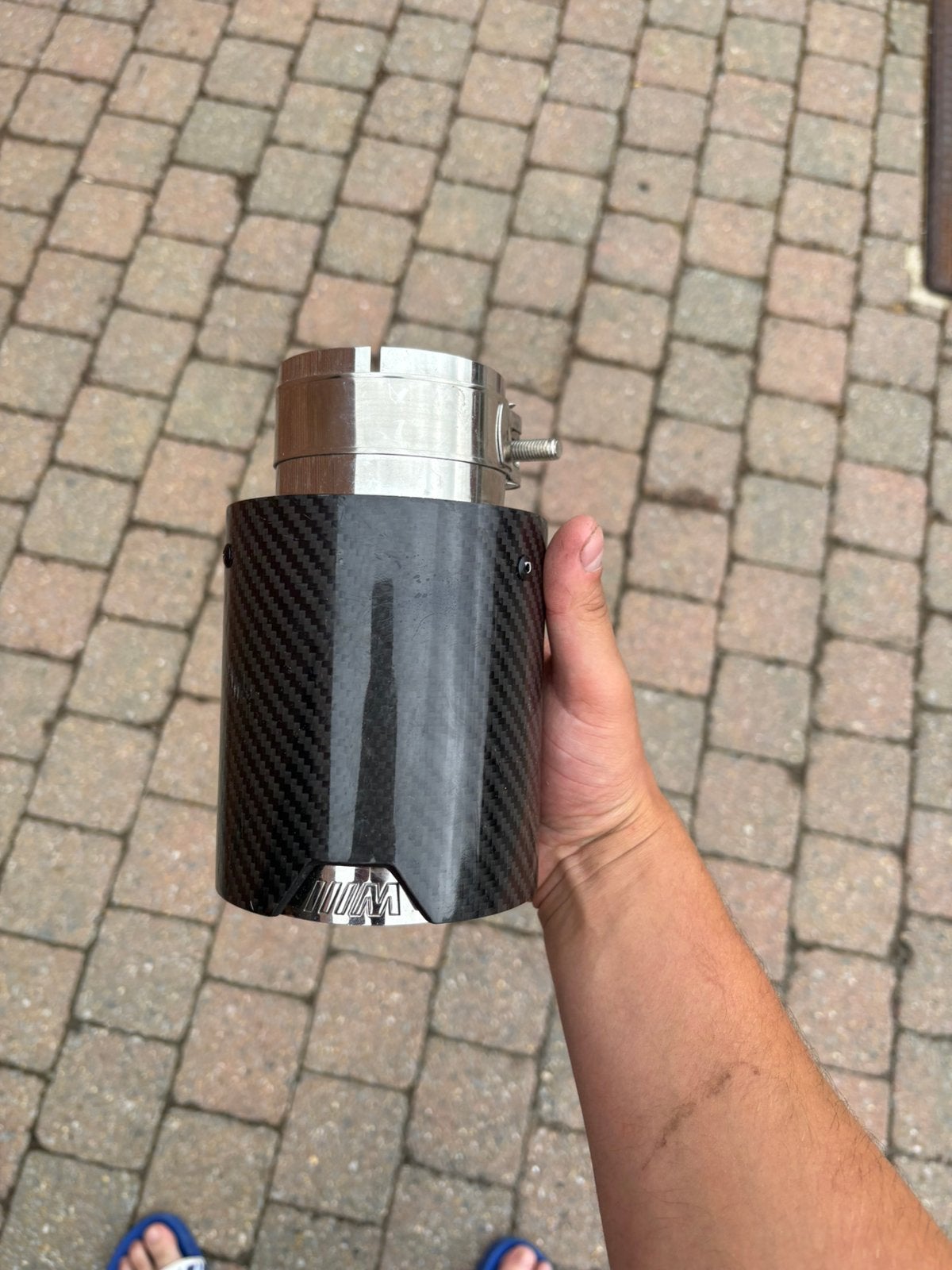 BMW M Performance carbon uitlaattip, Auto-onderdelen, Ophalen, BMW