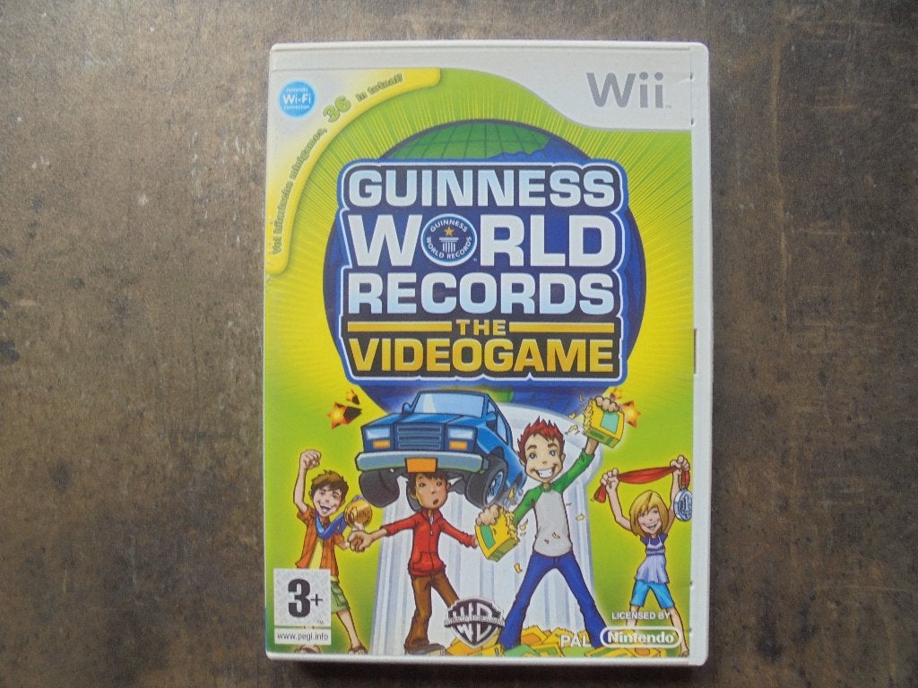 Guinness World Records The Videogame voor Wii (zie foto's), Consoles de jeu & Jeux vidéo, Enlèvement ou Envoi, 1 joueur, Aventure et Action