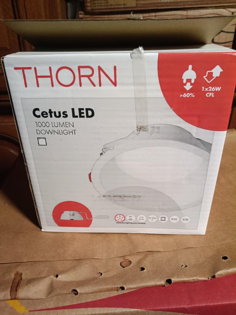 Plafonnier LED THORN Cetus LED – neuf en boîte

Plafonnier e, Huis en Inrichting, Kachels, Ophalen