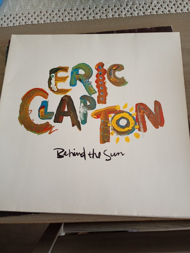 Eric Clapton - Behind the sun, LP, Gebruikt, Fotohoes, 12 inch