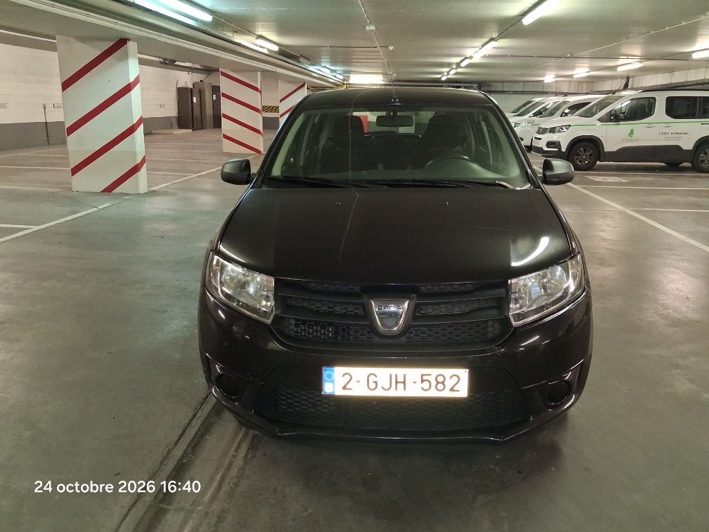 Dacia Sandero 0.9 TCe Ambiance, Auto's, Voorwielaandrijving, Stof, 899 cc, Zwart