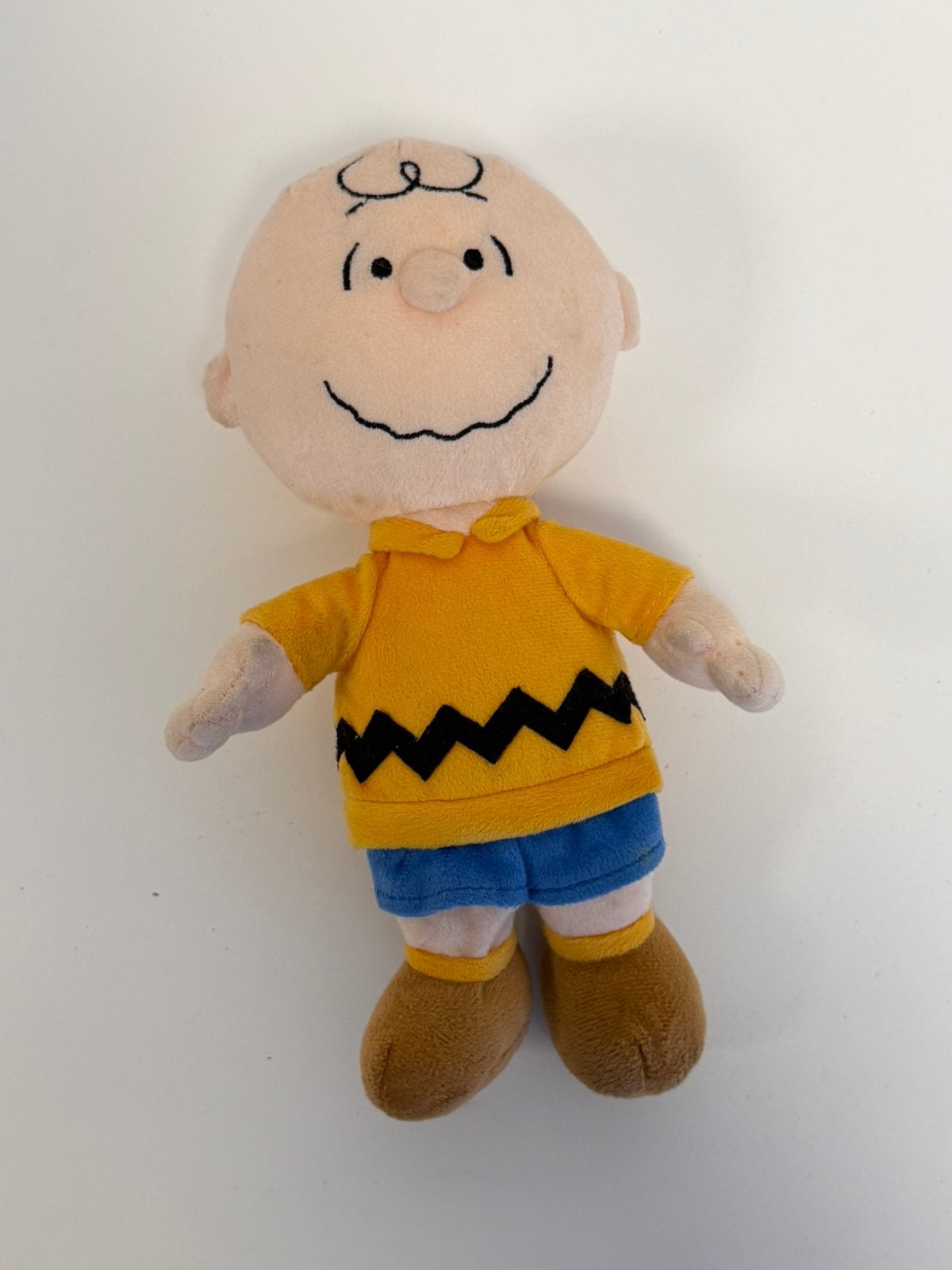 Charlie Brown Peanuts Snoopy Knuffel Pluche 25 cm, Ophalen of Verzenden, Zo goed als nieuw, Beige