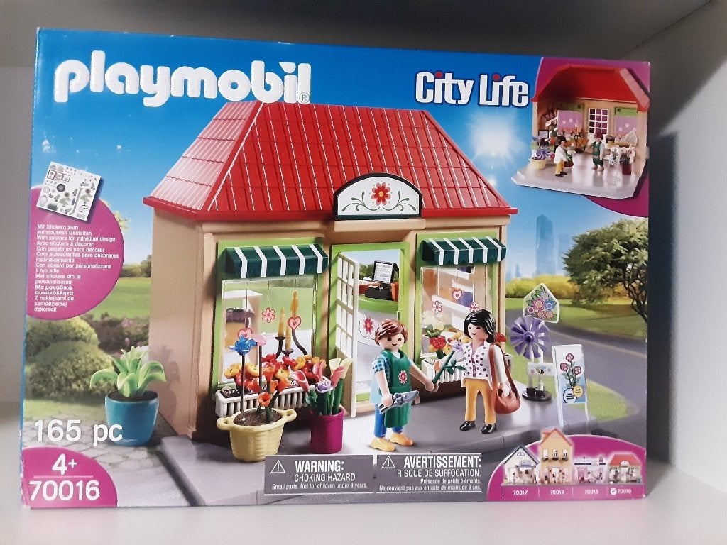 Fleuriste Playmobil - nouveau, Enlèvement ou Envoi, Neuf, Kit complet, Bâtiment