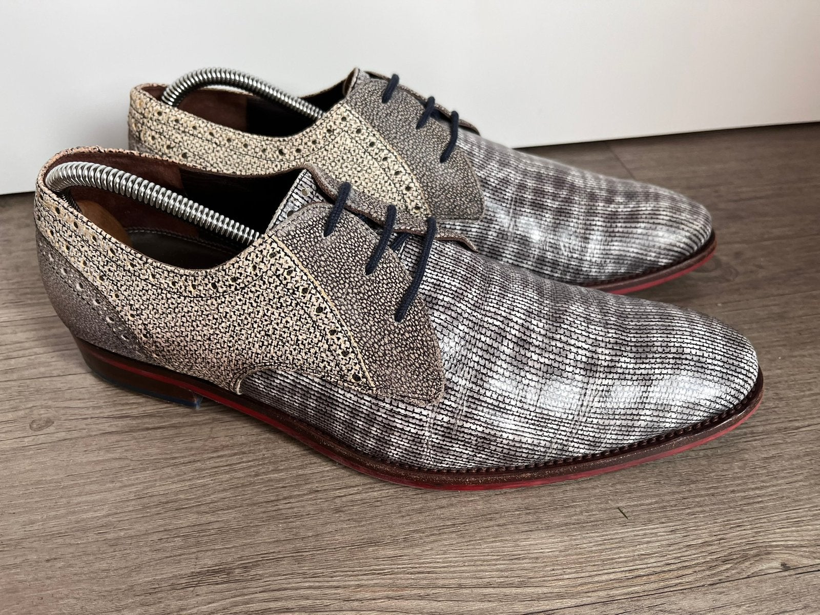 Floris van Bommel herenschoenen maat 9 / 43, Kleding | Heren, Schoenen, Overige kleuren, Ophalen of Verzenden, Zo goed als nieuw