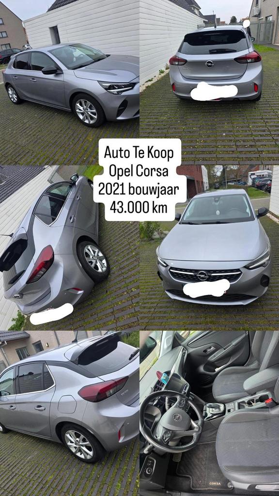 Opel corsa 1.2 Elegance, Autos, Opel, Argent ou Gris, Achat, Euro 6, 0 kg
