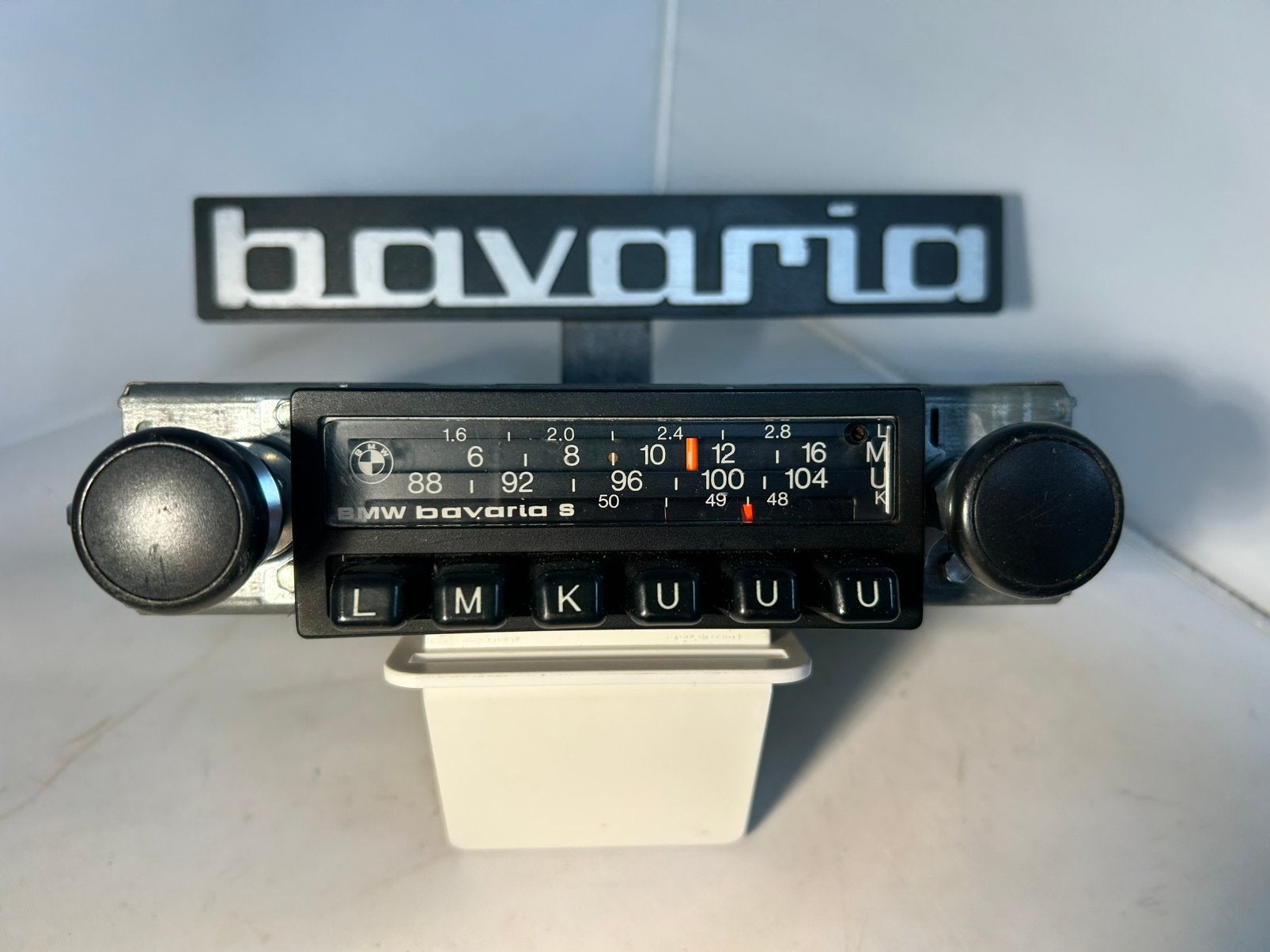Autoradio BMW Bavaria S E10, E12, E21 Voiture ancienne. 1977, Enlèvement ou Envoi, Utilisé