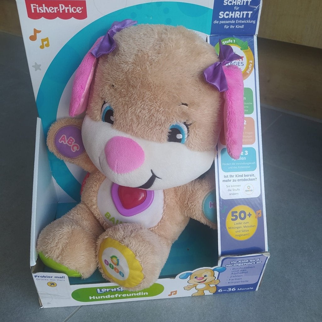 Fisher Price Teddy - Deutsch, Ophalen, Nieuw, Met geluid