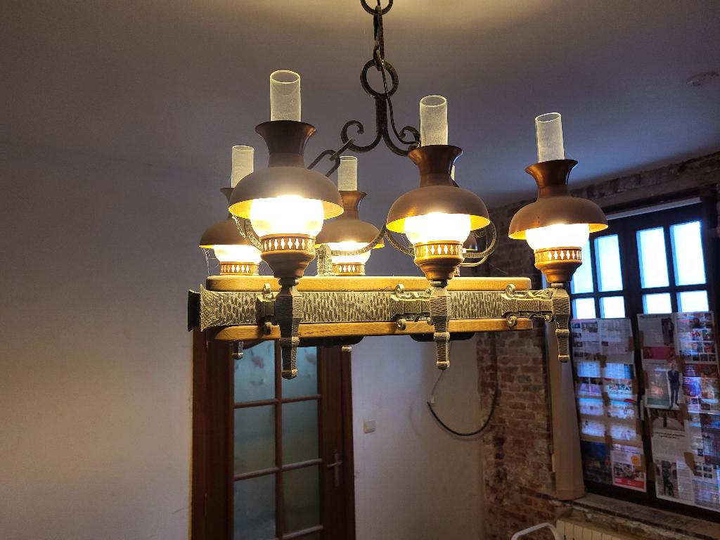Lustre, Enlèvement, Utilisé, Verre