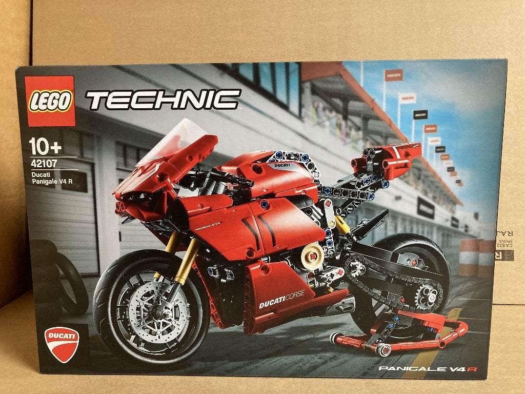 NIEUW - Lego Technic 42107 - Ducati Panigale V4 R, Lego, Nieuw, Ophalen of Verzenden, Technic