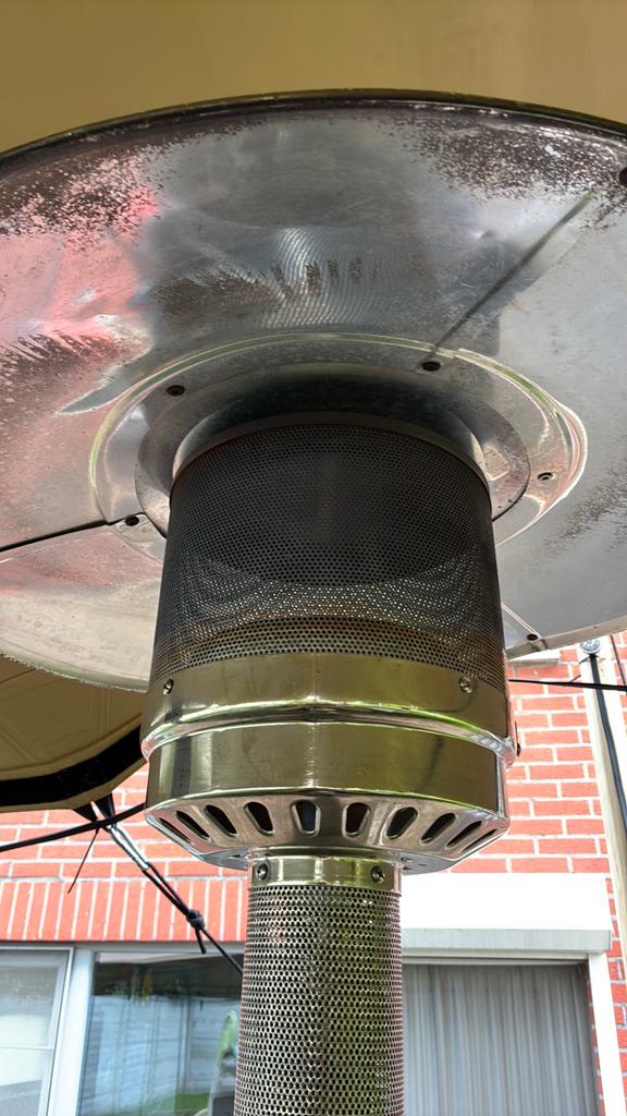Terrasverwarmer in prima staat werkt zoals het moet!, Enlèvement, Comme neuf