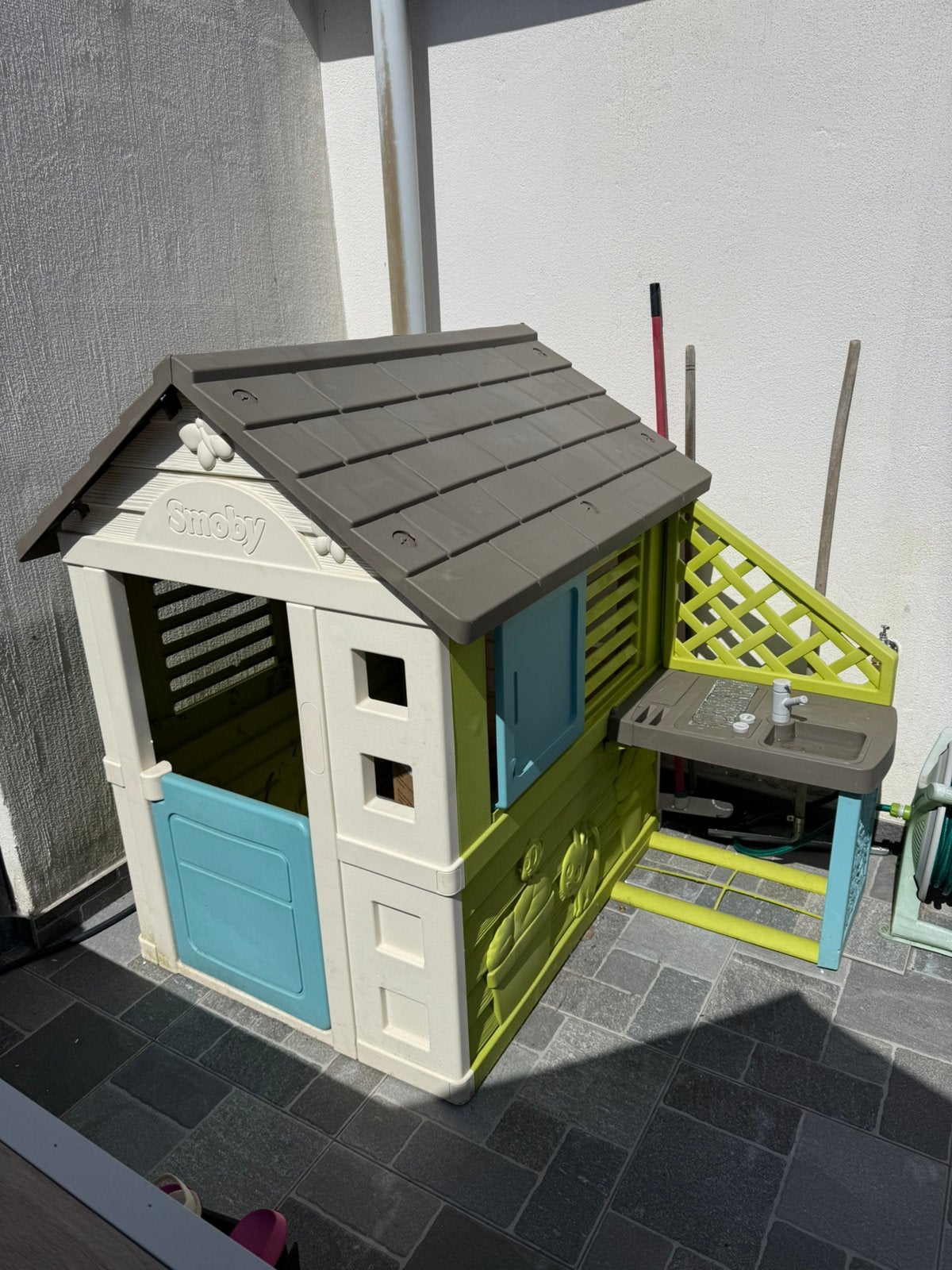Speelhuisje, Ophalen, Gebruikt, Kunststof