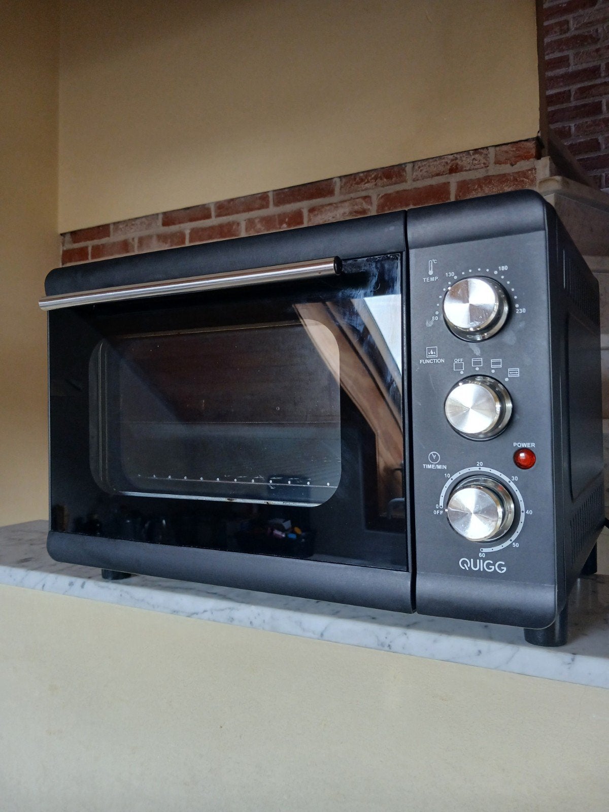 Zwarte Kleine Bakoven, Elektronische apparatuur, Ovens, Ophalen, Minder dan 45 cm, Minder dan 45 cm, Vrijstaand
