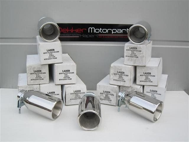 Laser Demper #Tailpipe # Universeel # 65mm Aansluiting Nieuw, -, -, Nieuw, Ophalen of Verzenden