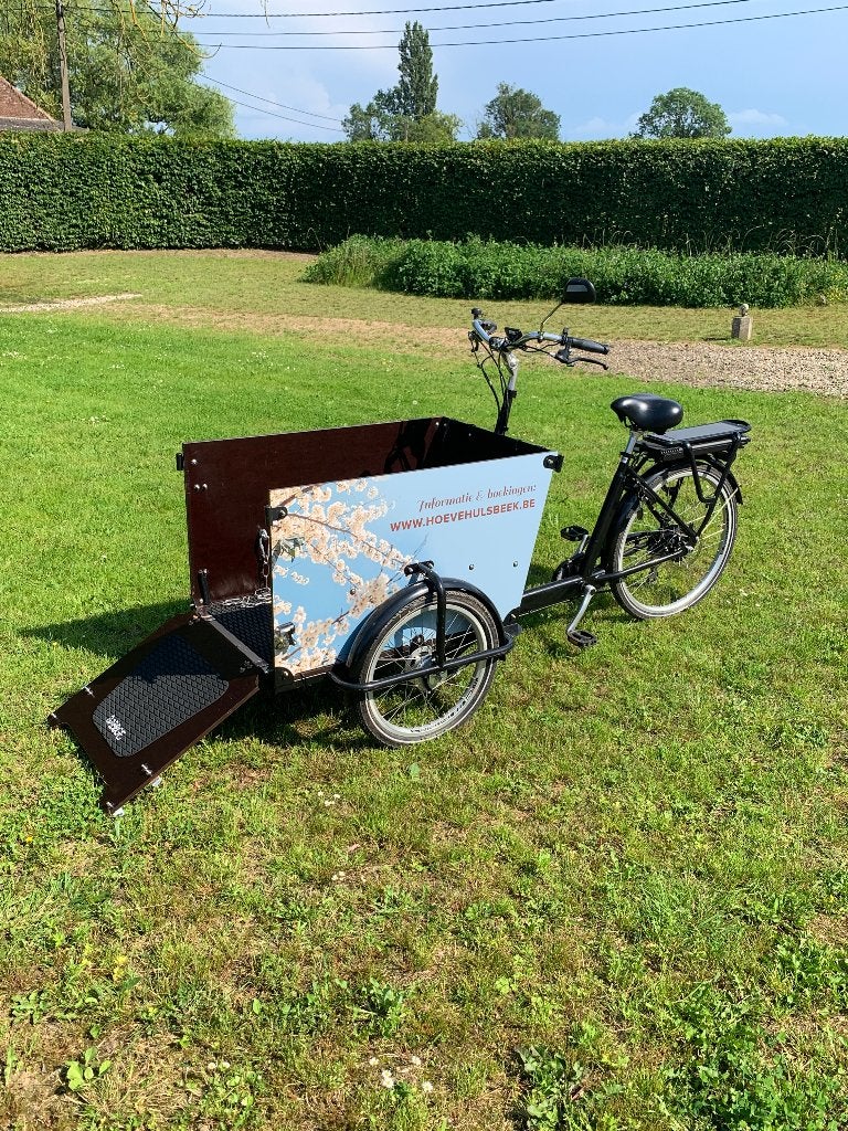 Bakfiets Babboe E-Dog voor kinderen en/of honden, Fietsen en Brommers, Elektrisch, Zo goed als nieuw, 2 kinderen, Trommelrem