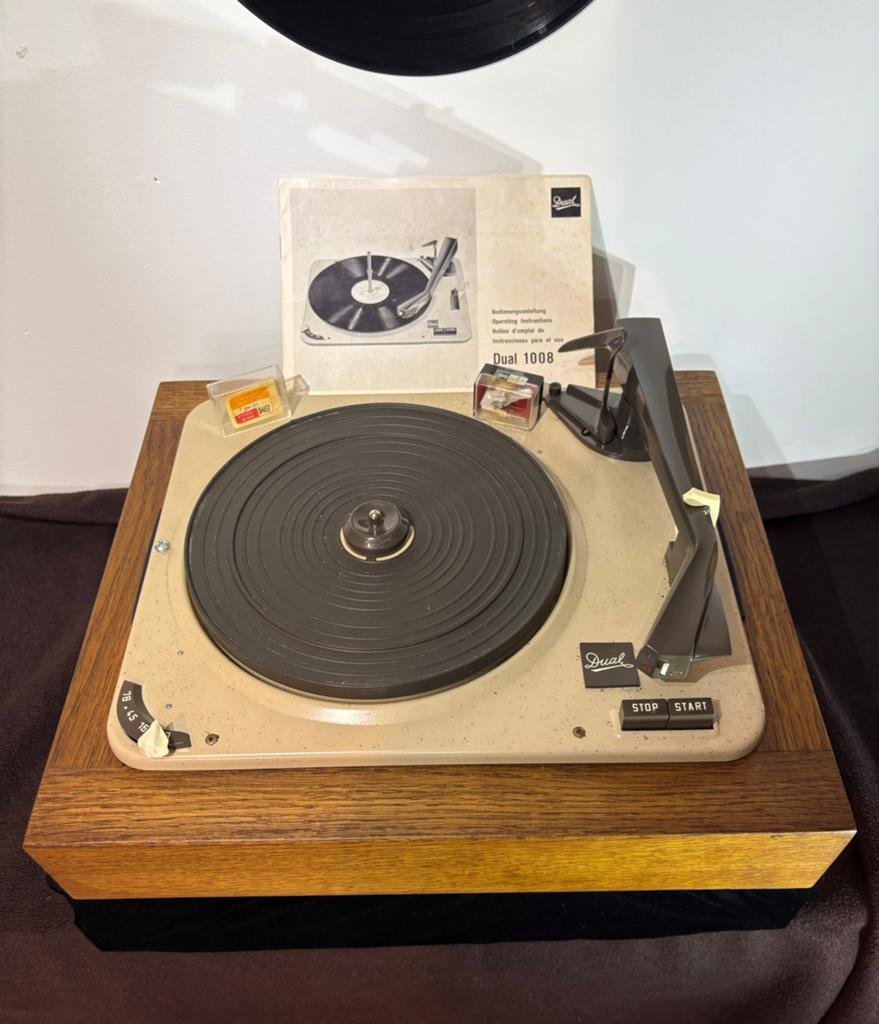 DUAL 1008, herzien jaar 1960, Audio, Tv en Foto, Platenspelers, Ophalen, Zo goed als nieuw, Dual