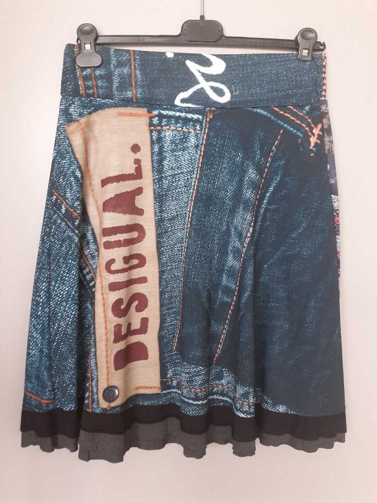 Jupe Desigual, unique, intacte, Desigual, Enlèvement ou Envoi, Comme neuf, Taille 38/40 (M)
