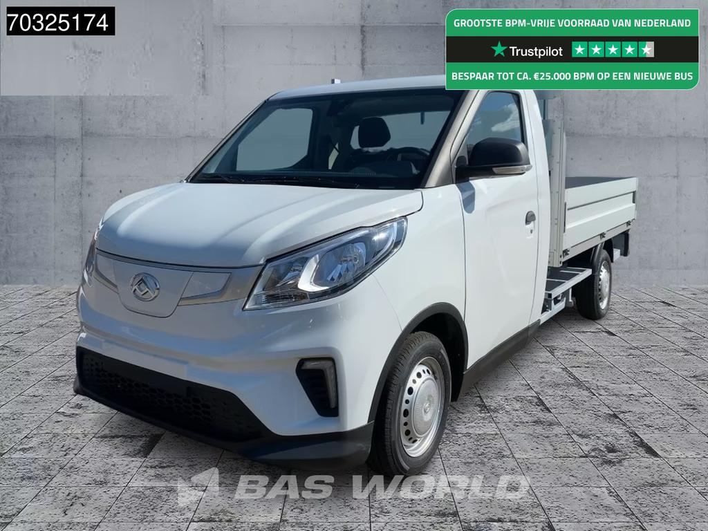 Maxus eDeliver 3 COMING SOON! Open Laadbak 50 Kwh 327km WLTP, Auto's, 150 kg, Maxus, Wit, Nieuw